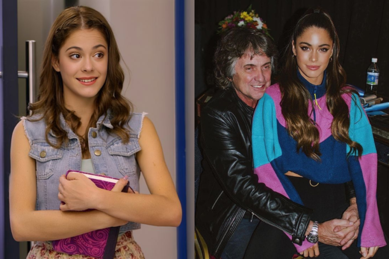 Na imagem em destaque, a cantora e o pai