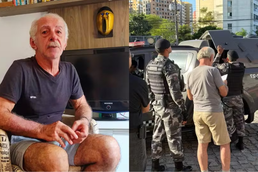 Na imagem em destaque, Marco Antônio Heredia Viveros