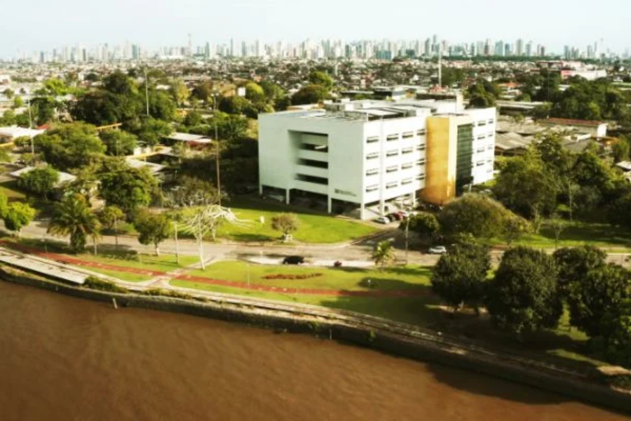 Na imagem em destaque, o campus da UFPA