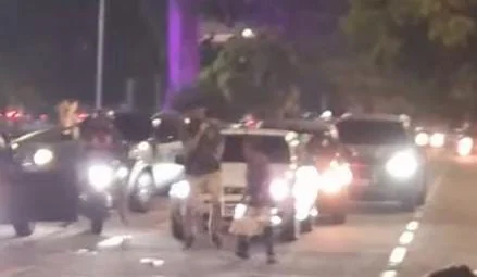 briga confusão bairro marco belem transito