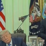 trump em anuncio de vacina
