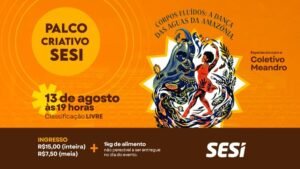 cartaz do espetáculo corpos fluidos