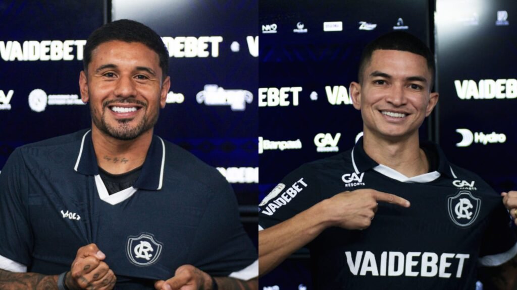 Galeano e Marlon são regularizados e podem estrear pelo Remo