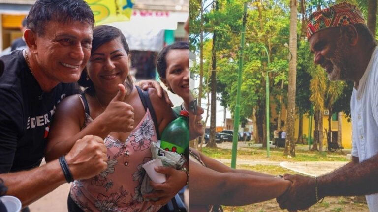 Eder mauro e Professor Conti em campanha