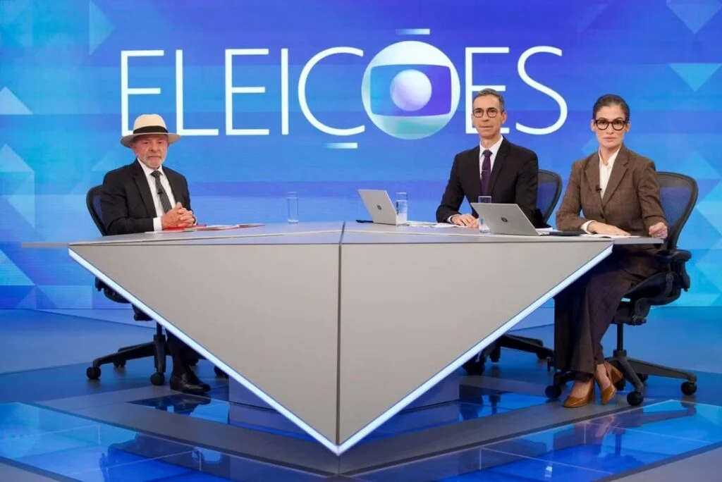 Presidente Lula em sabatina na Globo