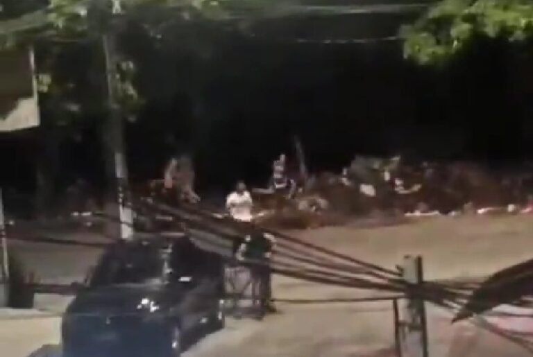 Confronto ocorreu na noite deste domingo (9), no canal São Joaquim, no bairro do Barreiro, e também causou transtornos no trânsito