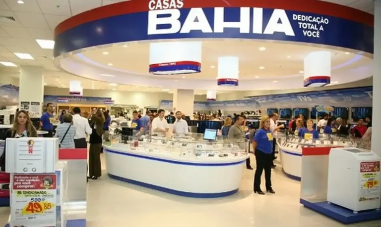 fechada da loja Casas Bahia