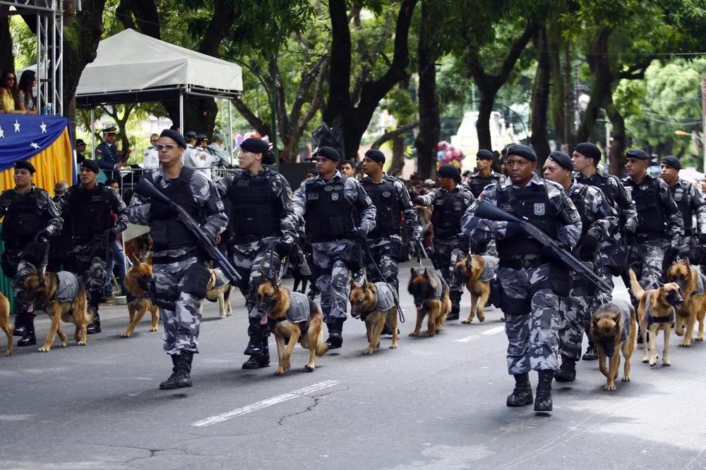 Desfile Cívico-Militar acontece na avenida Presidente Vargas nesta segunda-feira (7), com expectativa de mais de 20 mil pessoas