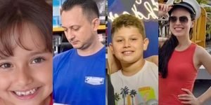 Vítimas foram lembradas com um momento de silêncio durante a programação cívica; tragédia deixou duas crianças e dois adultos mortos no último sábado (5)