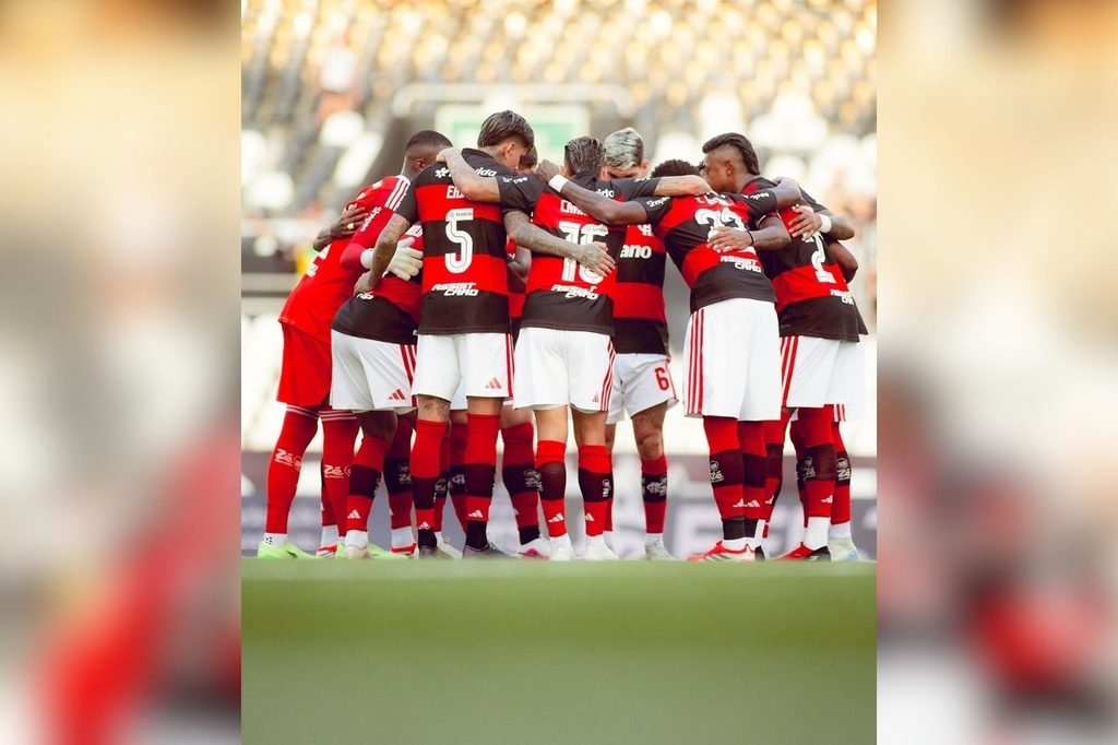 Rubro-Negro desembarca na capital paraense na véspera do confronto pela 26ª rodada da Série A, no Mangueirão