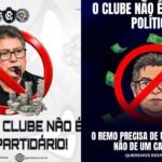 publicações dos torcedores contra Tonhão