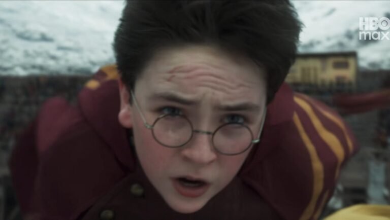 harry voando na vassoura