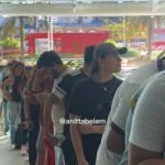 filas compra de ingressos ensaios anitta Belém