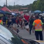 Torcidas de Remo e Flamengo entram em confronto antes de jogo no Mangueirão