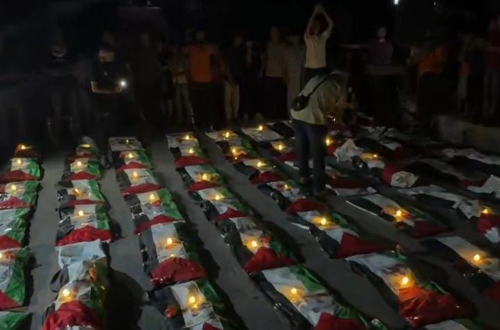 Entre as vítimas estão 70 crianças; corpos foram retirados de edifícios atingidos durante a ofensiva israelense