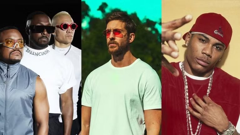 Calvin Harris, Black Eyed Peas, Nelly e Ne-Yo são destaques da programação deste domingo (6), na Cidade do Rock